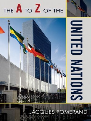 cover image of The A to Z of the United Nations